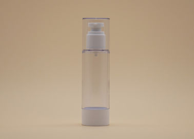 Travel Packaging Airless Spray Bottle , Empty Airless Pump Bottle Customized Volume