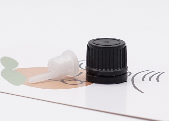 Tamper Evident Plastic Screw Caps 20mm With Insert For Glass Bottles