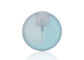 25ml PP Empty Plastic Spray Bottle Credit Card Shape Circle Frosted Clear