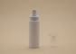 60ml White PP Plastic Pump Spray Bottles With Clear K Resin Over Cap