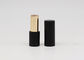 SGS Black Gold Cylinder Lipstick Containers Bulk For Cosmetics
