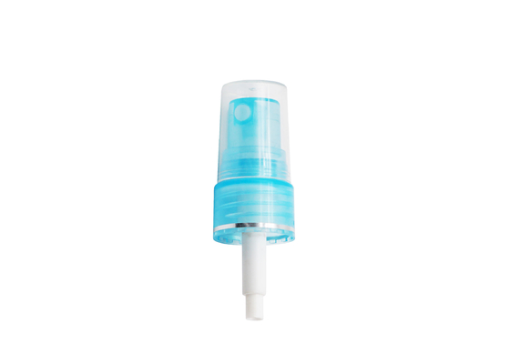 Light Blue 18/410 Fine Mist Sprayer Pump Plastic Screw Ribbed
