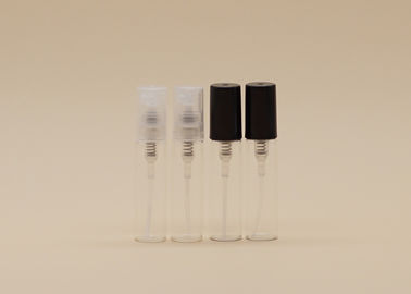 Clear Glass Mini Refillable Perfume Bottles Fine Mist Sprayer Pump With PP Cap