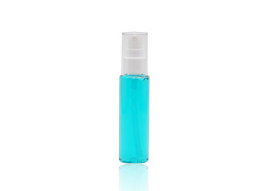 Travel Packing Plastic Clear PET Spray Bottles With White Fine Mist Sprayer Pump