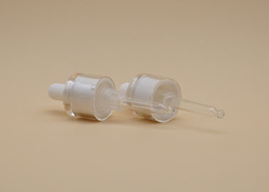 Double Wall Acrylic Essential Oil Dropper , Durable Glass Medicine Dropper