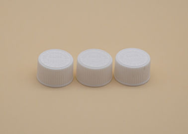 White Plastic Screw Caps 24mm Neck Size Anti Spilling Relible Performance
