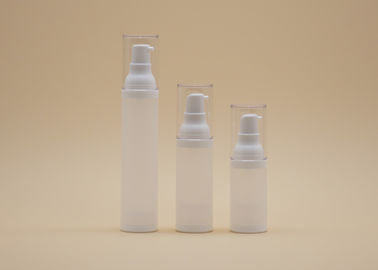Empty Plastic Airless Pump Bottles Cosmetic Packaging Stable Performance
