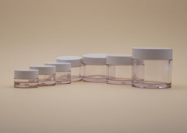PETG Makeup Cosmetic Cream Containers , Empty Face Cream Containers
