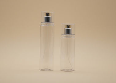 Easy Refill Plastic Fragrance Bottles Silver Collar White Nozzle Customized