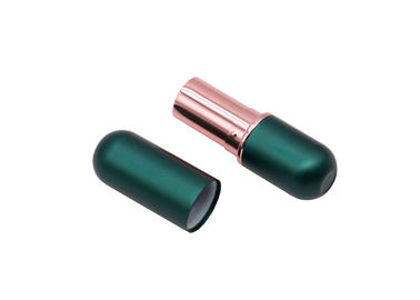 Luxury Green Magnetic Cosmetic 3.8g Empty Lip Balm Tubes