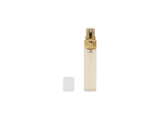 Atomiser Cylindrical Empty Glass Perfume Sample  Spray Bottles