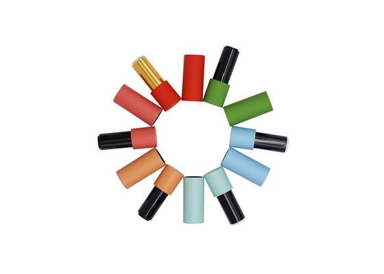 Colorful Aluminum Magnetic 3.5g Lip Balm Container Tube