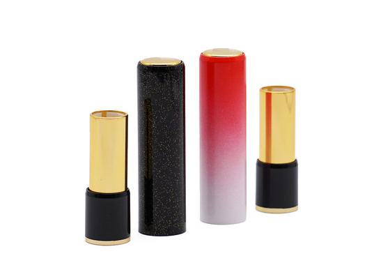 Press Open Hot Stamping Biodegradable Lipstick Tubes Magnet Design
