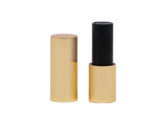 OEM Aluminium Lip Balm Containers Color Spraying Surface