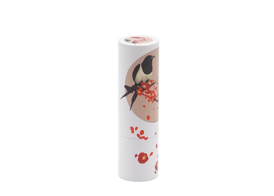 Chinoiserie Pattern 3.8g Compostable Lip Balm Tubes