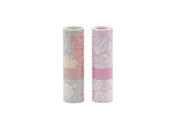 Plastic Inner Refillable  Empty Lipstick Tube Labeling Surface