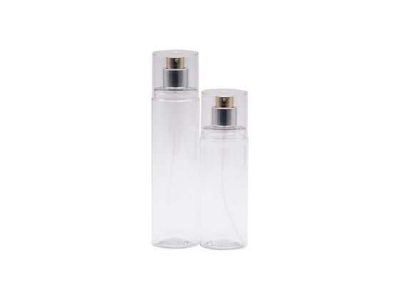 Cosmetic Personal Care Transparent Fine Mist Spray Bottles  Bottle With Clear Cap