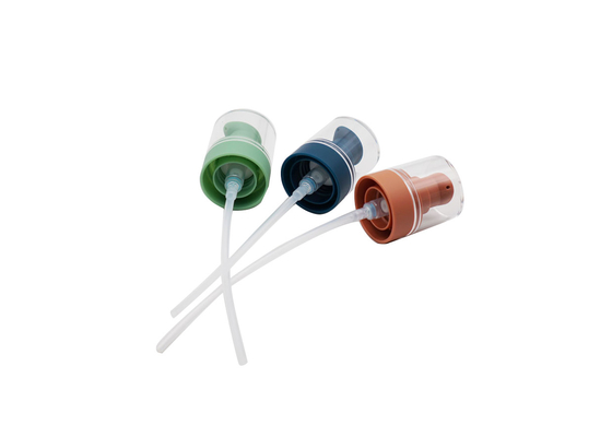 28mm Treatment Lotion Pump Dispenser Plastic With Various Colors For Bottles