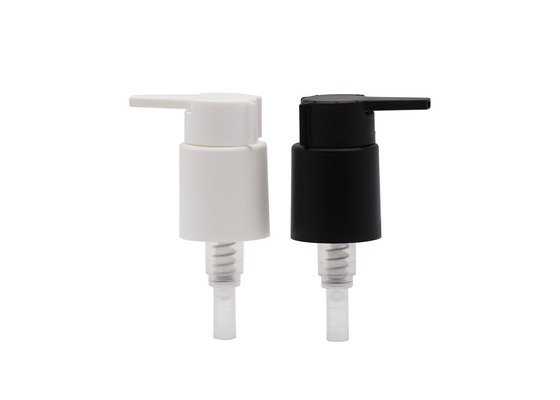 Neck Size Plastic 0.5cc Lotion Pump Dispenser For 24mm Bottles