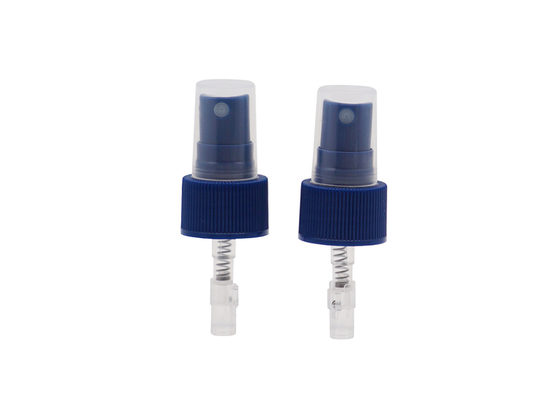 Cosmetic Fine Mist Sprayer Pump Non Spill For Bottles Dark Blue 20 / 410