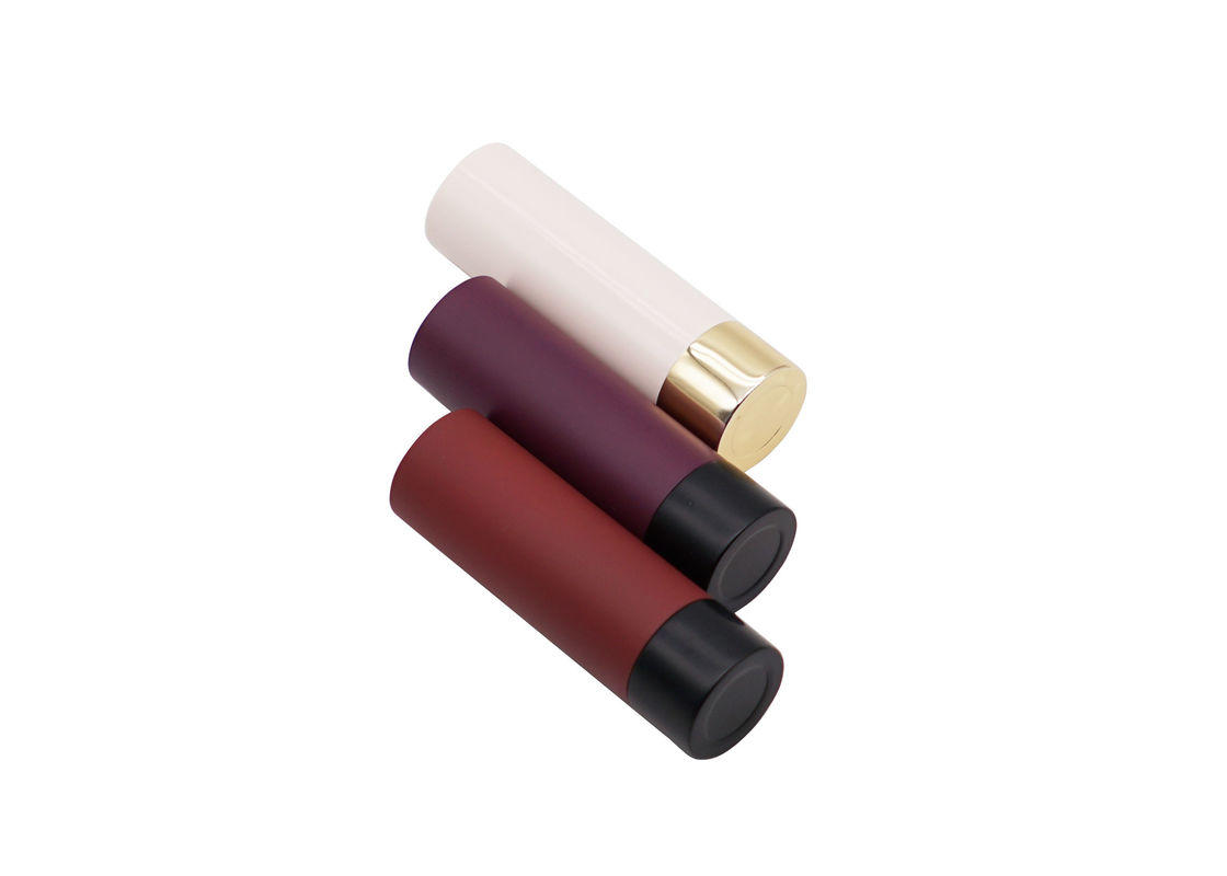 Cosmetic Color Spraying 3.5ml Aluminum Lip Balm Tubes