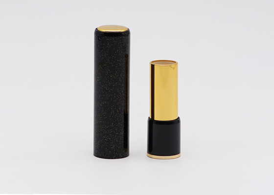 Aluminum Lipstick Tube Round 3.5g Cosmetic Cylinder Plastic