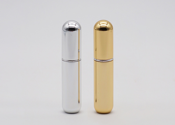 Shiny Color 5ml Perfume Tester Atomizer Bottle Aluminum Mini Spray