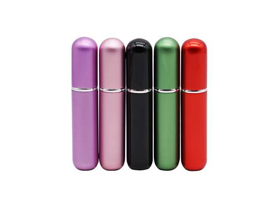 Mini Spray Perfume Atomizer Tester Bottle 5ml Cosmetic Aluminum