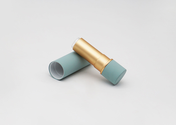 3.5g Light Green Lipstick Tube Cosmetic Aluminum Container