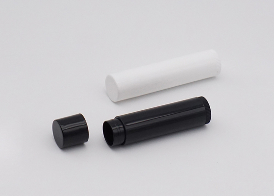 Plastic Lip Balm Tube 17g Cylinder White Empty Deodorant Stick Container