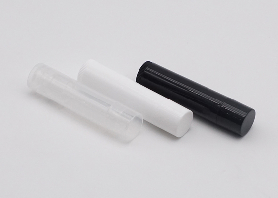 Plastic Lip Balm Tube 17g Cylinder White Empty Deodorant Stick Container