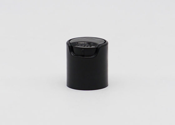 24mm Cylinder Black Plastic Top Cap Cosmetic PP Plastic Screw 32mm Nonspill