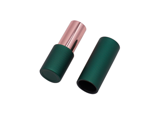 Green Magnetic Lipstick Tube Alumium 12.1 Inner Container