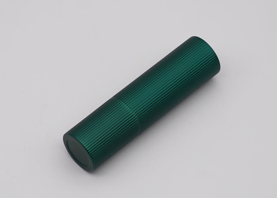 Green Magnetic Lipstick Tube Alumium 12.1 Inner Container