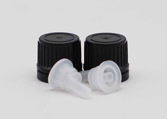 18mm Neck Plastic Screw Caps Child Resistant 18 Tamper Evident Screw