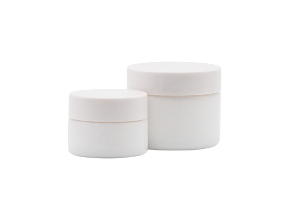 15g Glass Cream Jar For Personal Care 30g For Cosmetic Round Hot Stamping