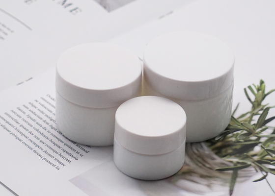 15g Glass Cream Jar For Personal Care 30g For Cosmetic Round Hot Stamping
