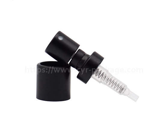 Fea15 Perfume Spray Pump Aluminum Black Crimp Mist