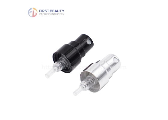 Screw Aluminum Perfume Atomizer FEA13 Silver Crimp Spray Pump Color Custom
