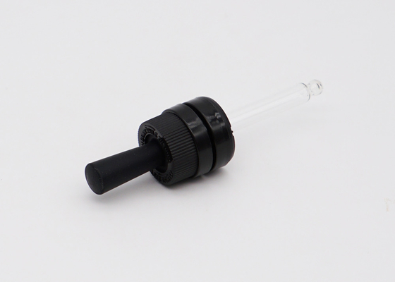 Pipette Essential Oil Glass Dropper Cap 18 / 410 Bottle Screw For Bottles