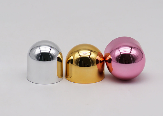 Semicircular Perfume Cap For Fea15 Glass Bottles Plastic Shiny Color Lids