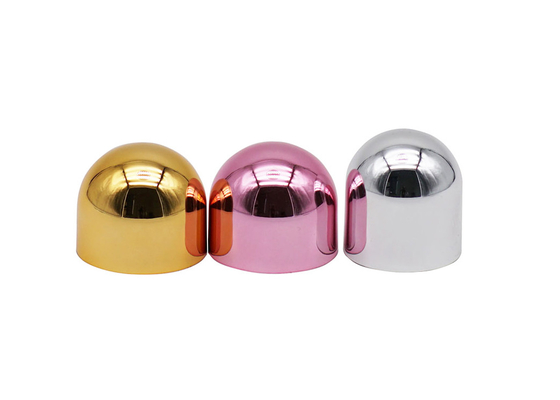 Semicircular Perfume Cap For Fea15 Glass Bottles Plastic Shiny Color Lids