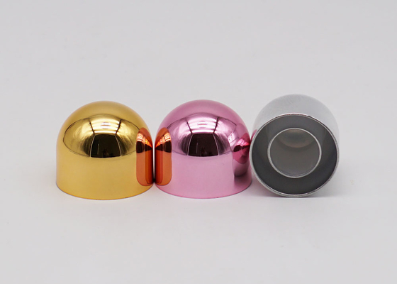 Semicircular Perfume Cap For Fea15 Glass Bottles Plastic Shiny Color Lids