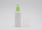 Plastic Cosmetic Spray Bottle Fine Mist Pet 100ml White Cylinder