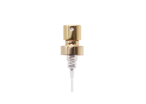 Aluminum Perfume Sprayer Fea15mm Crimp Mist Light Gold