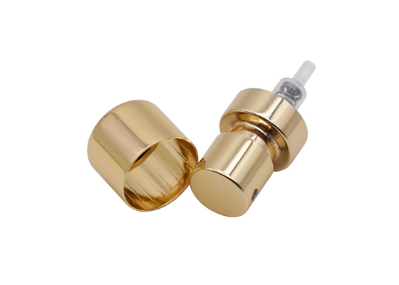 Aluminum Perfume Sprayer Fea15mm Crimp Mist Light Gold