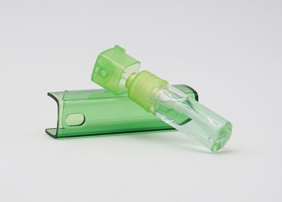 10ml Refillable Perfume Tester Bottle Square Pet Atomizer Colorful Plastic