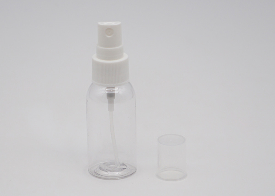 Transparent Plastic Bottle With Spray Pump 60ml 100ml Pet