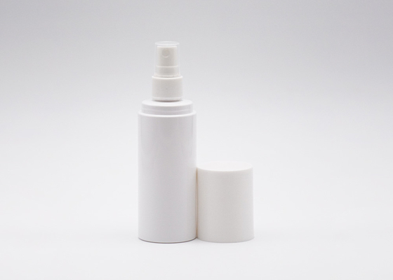 Cylinder Plastic Sprayer Bottle 30ml 60ml White Logo Custom