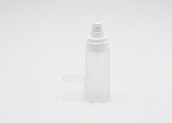 Glass Cosmetic 100ml Makeup Lotion Bottle Empty Frosted Spraying Coating